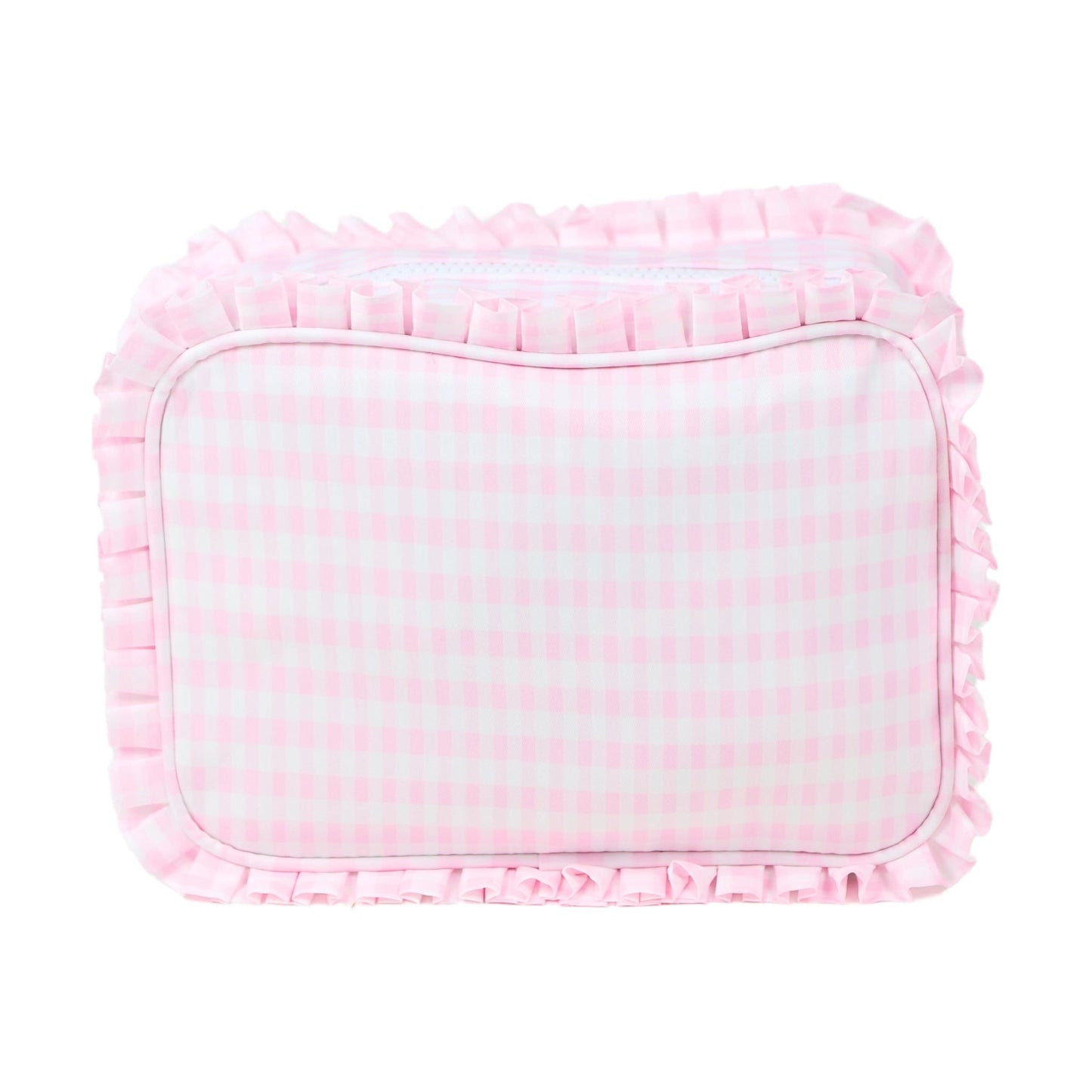 Pink Ruffle Everything Nylon Bag