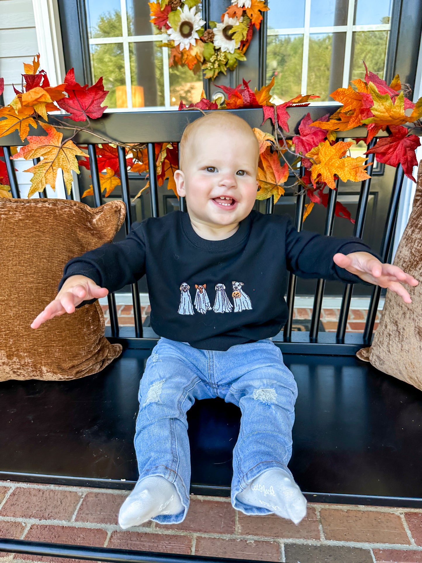 Ghost Puppy Kids Sweatshirt