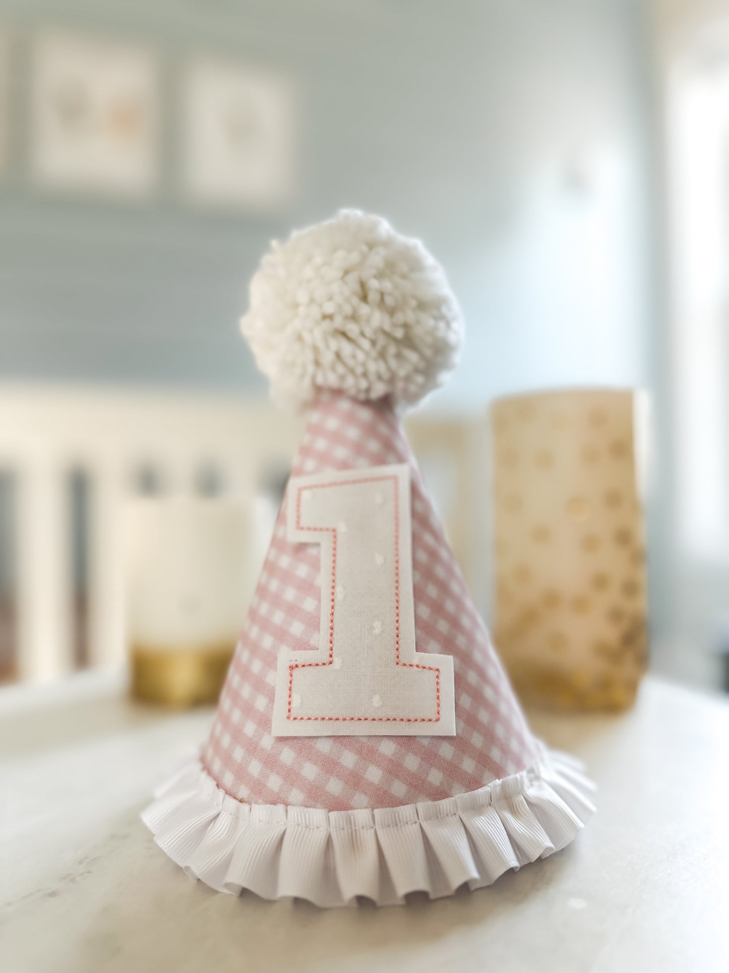 Embroidered Birthday Hat