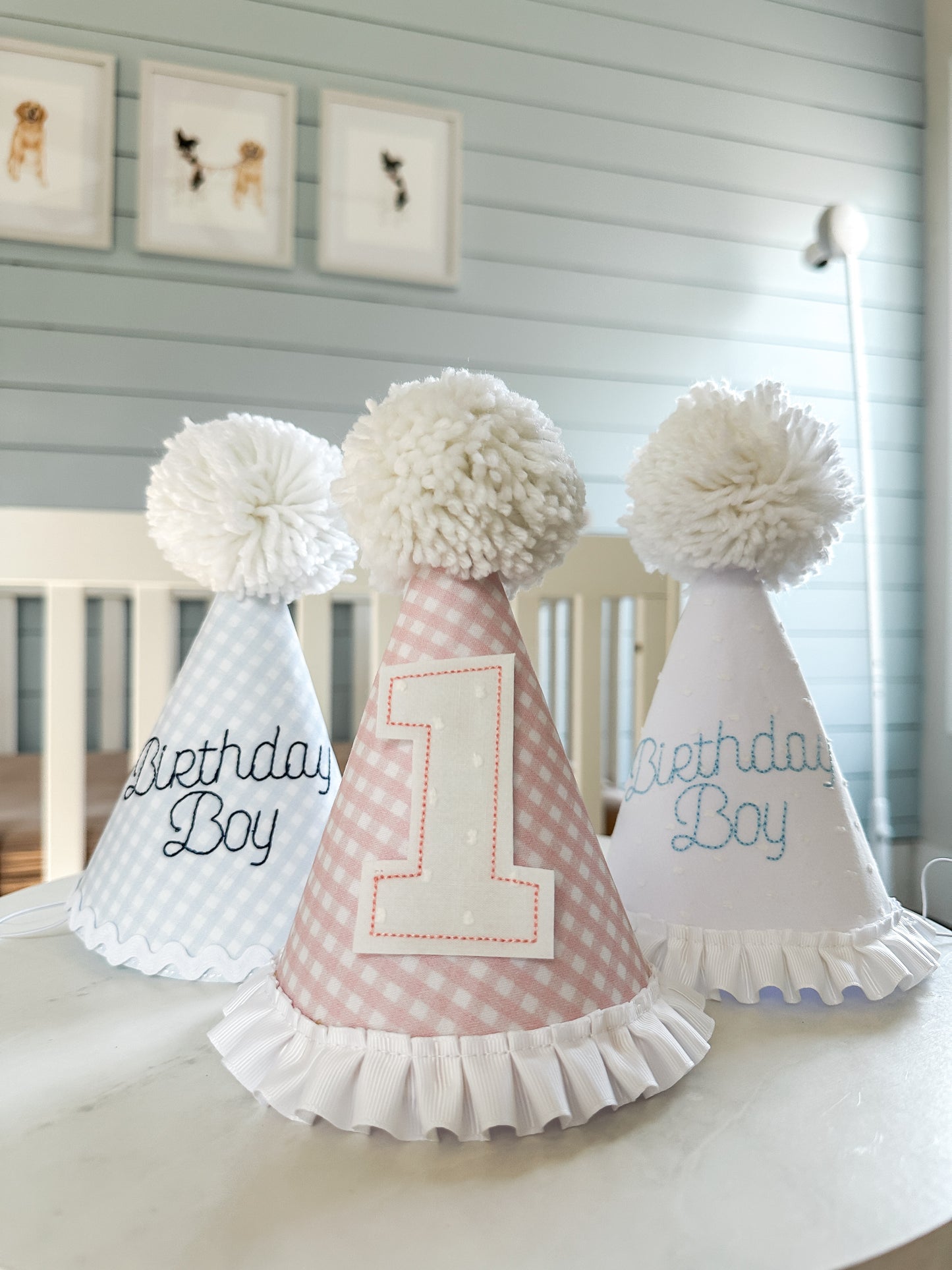 Embroidered Birthday Hat