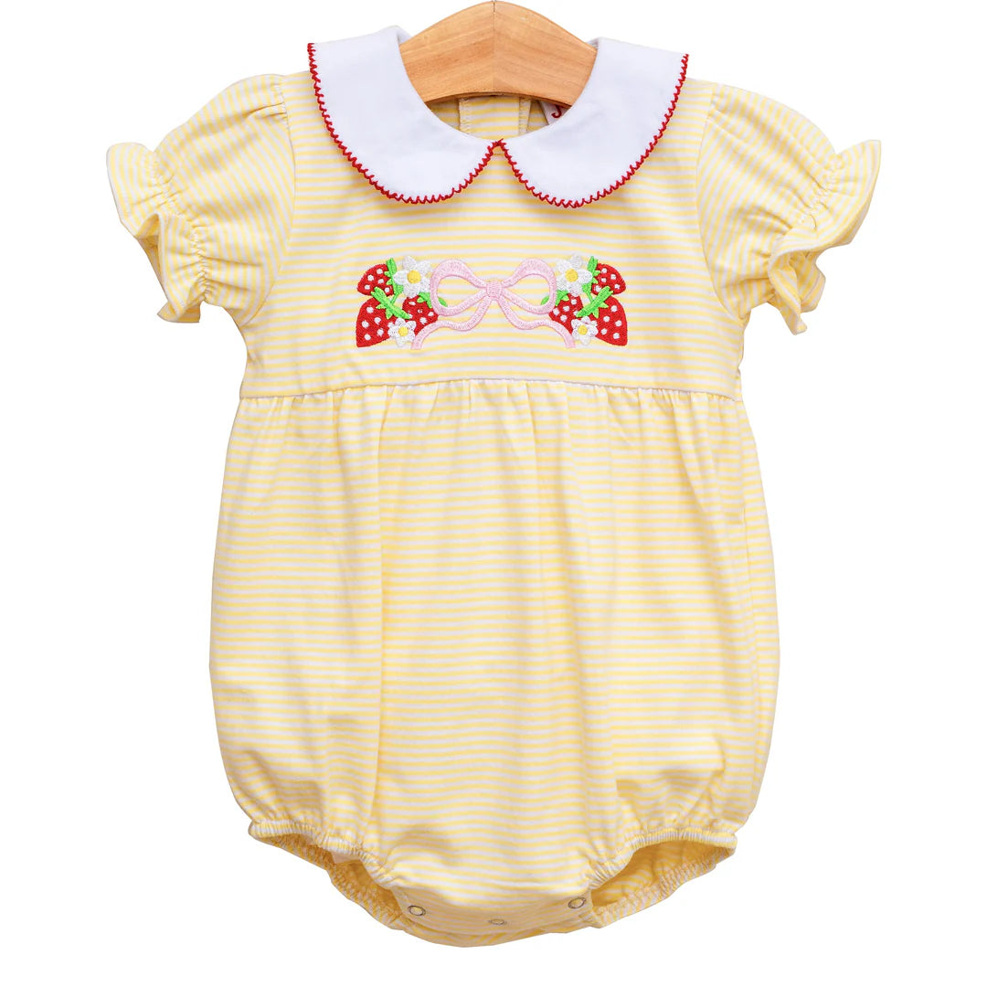 Strawberry And Bow Bubble