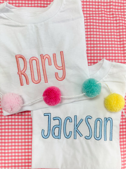 Pink Personalized Children's T-Shirt