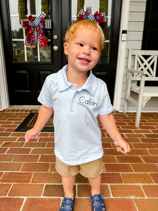 Minnow Fish Personalized Polo