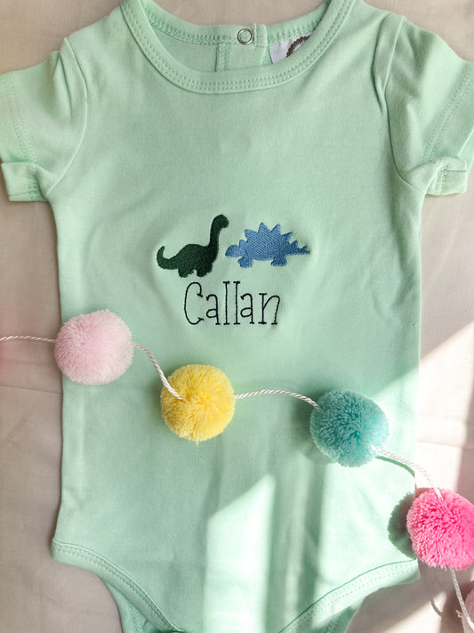 Dinosaur Personalized Infant Bodysuit