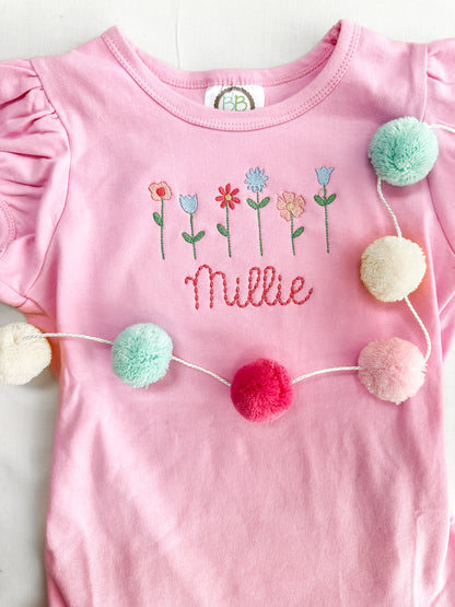 Spring Bloom Personalized T-Shirt