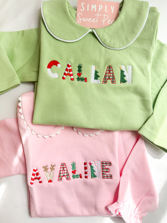 Personalized Christmas Fun Outfit
