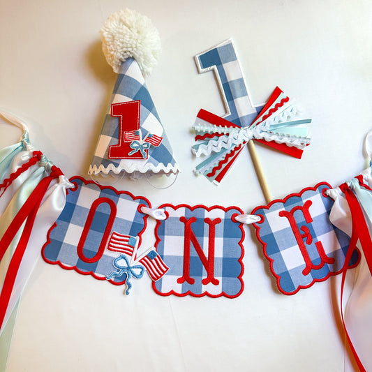 ONE All American Kid Birthday Party Bundle