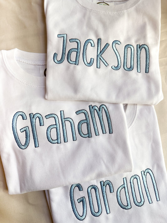 Blue Personalized Children's T-Shirt