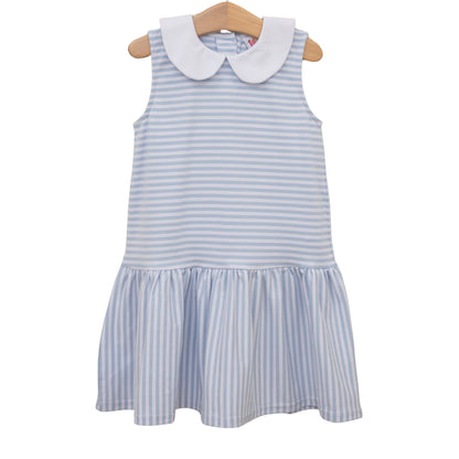 Blue Striped Dress